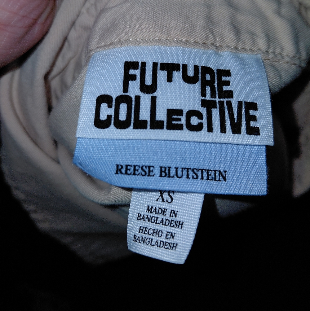 Future Collective x Reese Blutstein Tan Oversized Western Shirt XS Limited Ed - Picture 11 of 13
